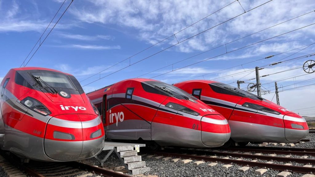 Nuevo tren Iryo en España